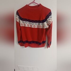 TOWNCRAFT Multicolor Boy's Sweater LG 16-18.Vintage Retro